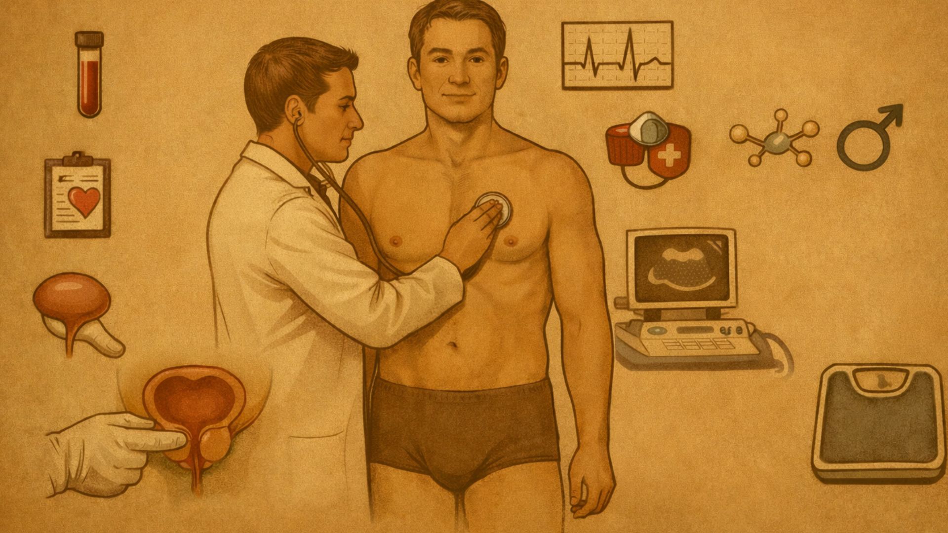 Chequeo integral masculino a los 40: tests imprescindibles